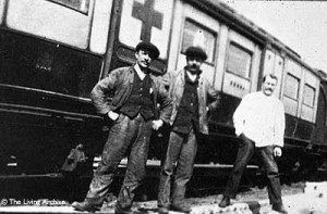 Railway workers